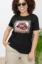 Valentine Sugar Lip Short-Sleeve Unisex T-Shirt