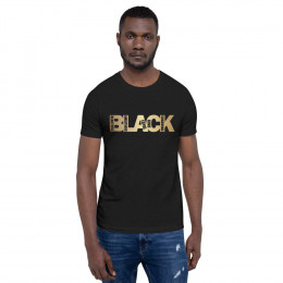 The Word BLACK Short-sleeve unisex t-shirt